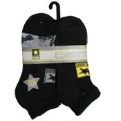 Wholesale - 6pk ARMY DIGI CAMO HC QTR SOCKS SIZE 10-13, UPC: 193159217778